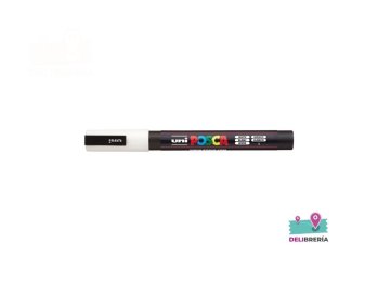 MARCADOR UNI-POSCA 3M 1,5 MM PUNTA CÓNICA BLANCO