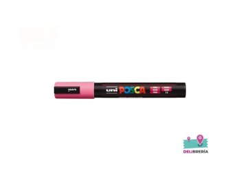 MARCADOR UNI-POSCA 5M 2,5 MM PUNTA CÓNICA ROSA