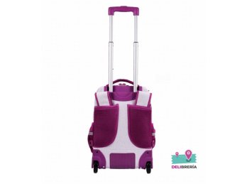 MOCHILA ELF CARRO 2 DIV VIOLETA 6456A