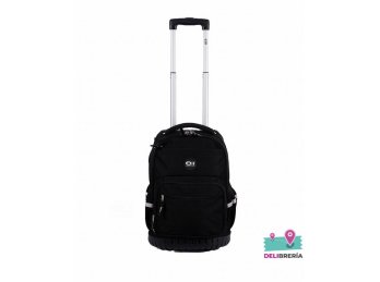 MOCHILA ELF CARRO 2 DIV NEGRA 6456