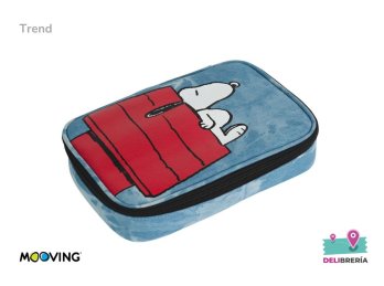 CARTUCHERA TREND MOOVING SNOOPY
