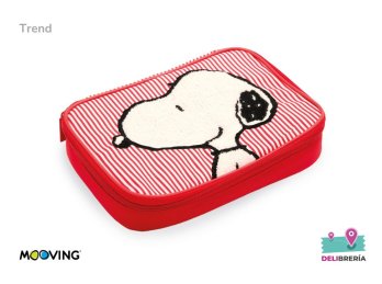 CARTUCHERA TREND MOOVING SNOOPY