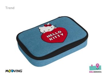 CARTUCHERA TREND MOOVING HELLO KITTY