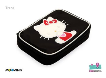 CARTUCHERA TREND MOOVING HELLO KITTY