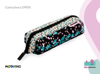 CARTUCHERA OPEN MOOVING DOTS