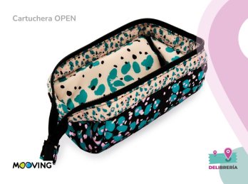 CARTUCHERA OPEN MOOVING DOTS