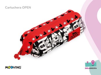 CARTUCHERA OPEN MOOVING MICKEY