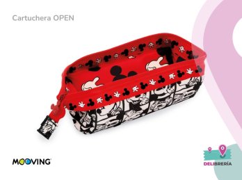 CARTUCHERA OPEN MOOVING MICKEY