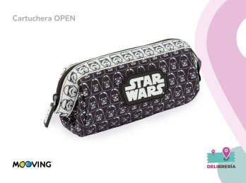 CARTUCHERA OPEN MOOVING STAR WARS