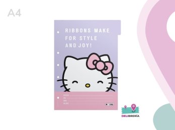 SEPARADOR MATERIA MOOVING A4 HELLO KITTY