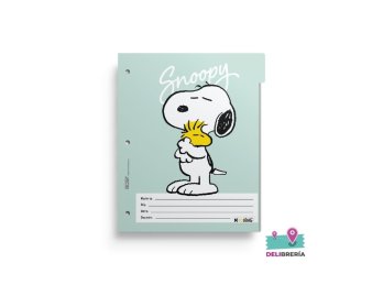SEPARADOR MATERIA MOOVING CARTA SNOOPY