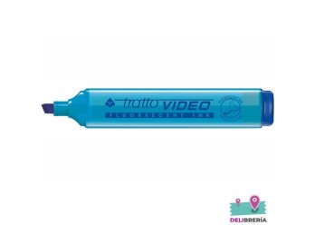 RESALTADOR TRATTO VIDEO PLANO CELESTE