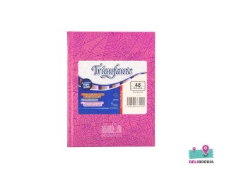 CUADERNO TRIUNFANTE 16X21 X 50 HJS ROSA