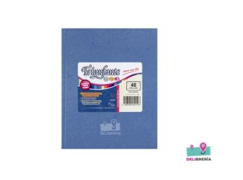 CUADERNO TRIUNFANTE 123 19X24 T/D X 50 HJS RAYADO AZUL